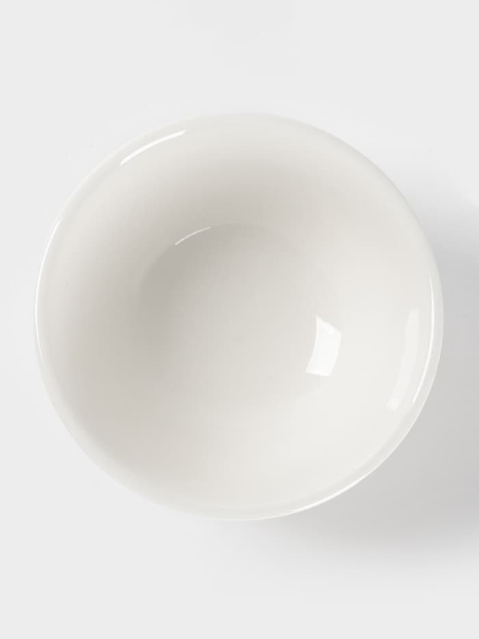 Салатник толстостенный Доляна White Label, 170 мл, d=10 см, фарфор, белый