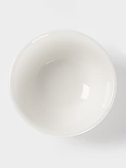 Салатник толстостенный Доляна White Label, 170 мл, d=10 см, фарфор, белый