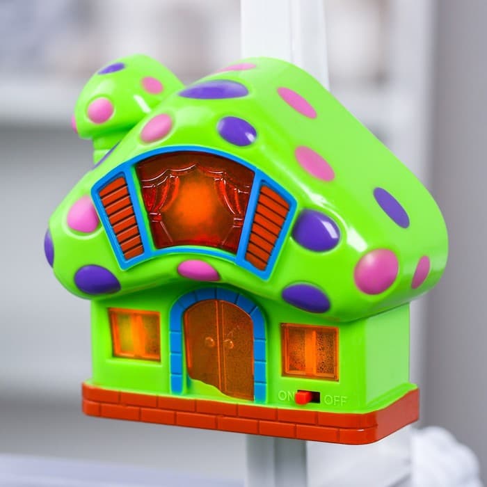 Мобиль музыкальный на кроватку «Пряничный Домик №2», заводной, МИКС