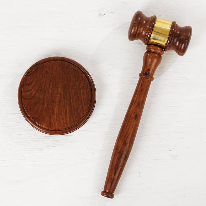 Сувенир «Судейский молоток», 29.5×12.5×7 см, дерево