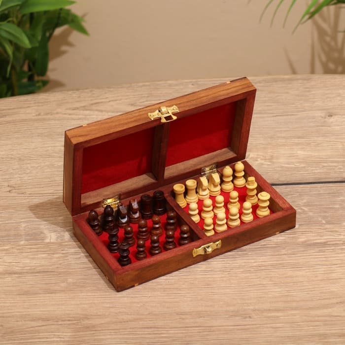 Шахматы, 20×10×4 см, дерево