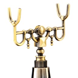 Ретро-телефон «Альсено», громкая связь, выложенный лаврами, 23×26 см