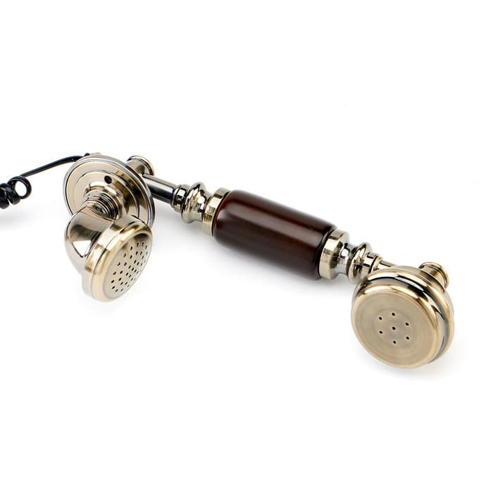 Ретро-телефон «Постамент», громкая связь, 16×26 см