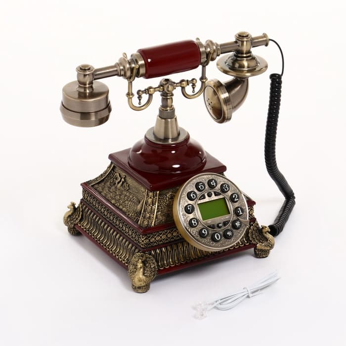 Ретро-телефон «Алецио», громкая связь, 24×19 см