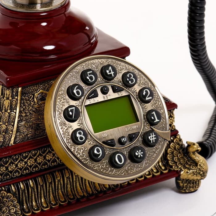 Ретро-телефон «Алецио», громкая связь, 24×19 см