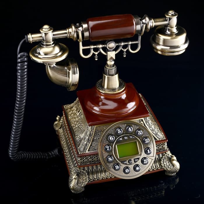 Ретро-телефон «Алецио», громкая связь, 24×19 см