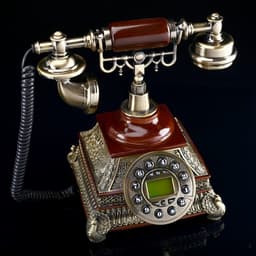 Ретро-телефон «Алецио», громкая связь, 24×19 см