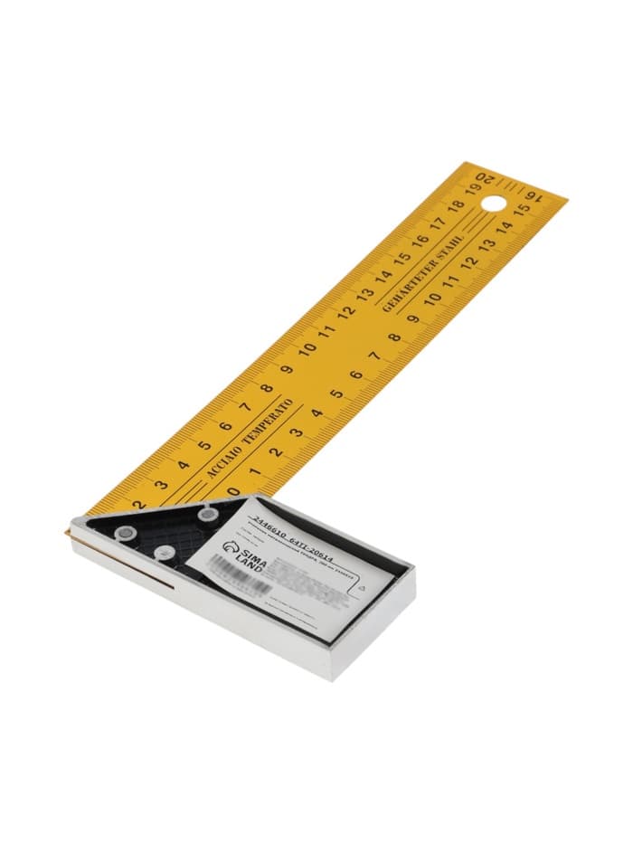 Угольник металлический ТУНДРА, 200 мм