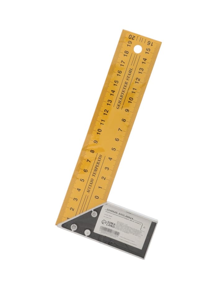 Угольник металлический ТУНДРА, 200 мм