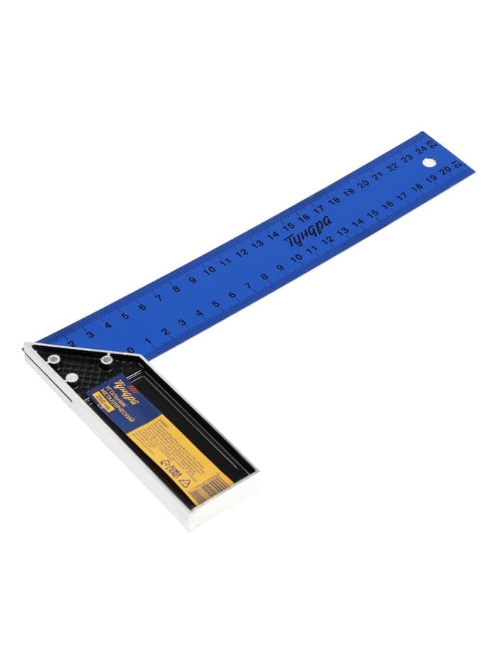 Угольник металлический ТУНДРА, 250 мм