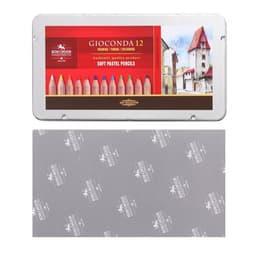 Пастель сухая в карандаше Koh-I-Noor Soft GIOCONDA 8827, набор 12 цветов