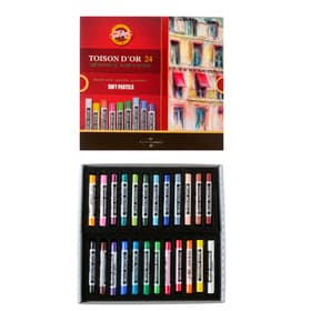 Пастель сухая художественная 24 цвета, Koh-I-Noor TOISON D`OR=8514/24