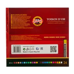 Пастель сухая художественная 24 цвета, Koh-I-Noor TOISON D`OR=8514/24
