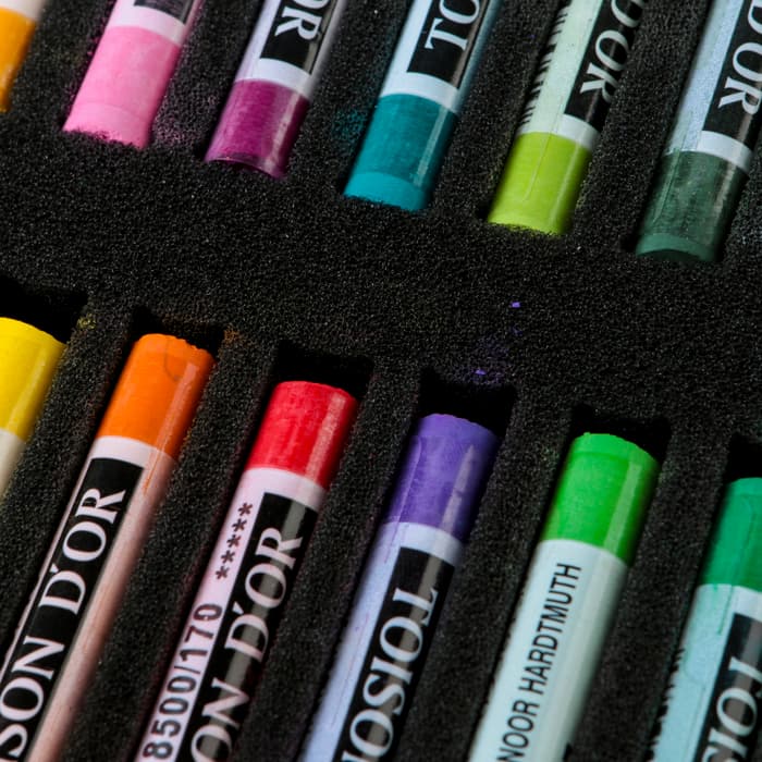 Пастель сухая художественная 72 цвета, Koh-I-Noor TOISON D`OR=8517/72