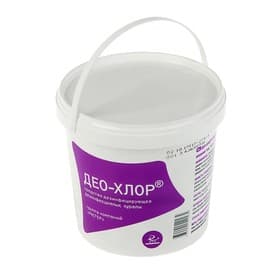 Дезинфицирующее средство «Део-Хлор», 300 таблеток, 1 кг