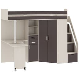 Кровать Карамель 77-03 2248х836/1335х1786  Анкор светлый/Бодега тёмный