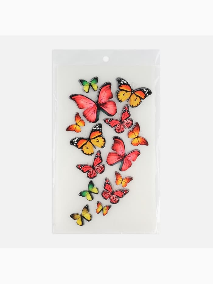 Термонаклейка «Бабочки», 11×19.5 см