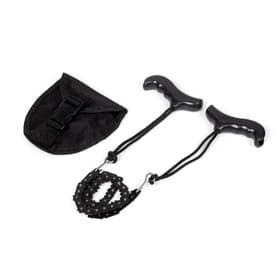 Карманная цепная пила черная 96×5 см