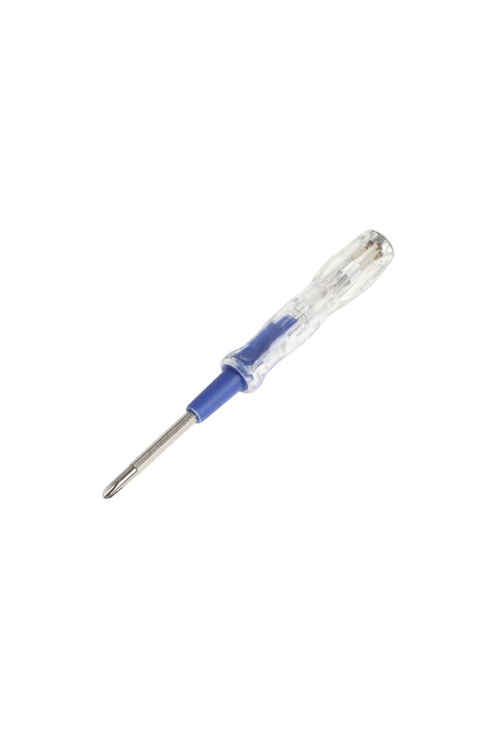 Отвертка индикаторная комбинированная ТУНДРА, пластиковая рукоятка, 155 мм