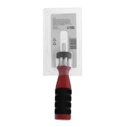 Отвертка с набором бит ЛОМ, 7 предметов, 125 мм