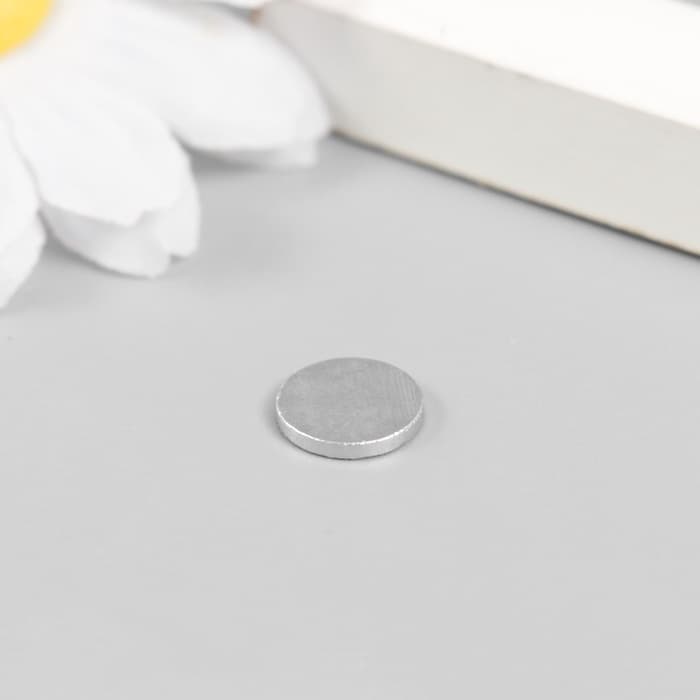Магнит технический неодимовый (магнитит на обе стороны), 1×0.15 см
