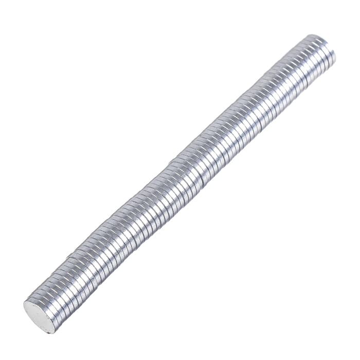 Магнит технический неодимовый (магнитит на обе стороны), 1×0.15 см