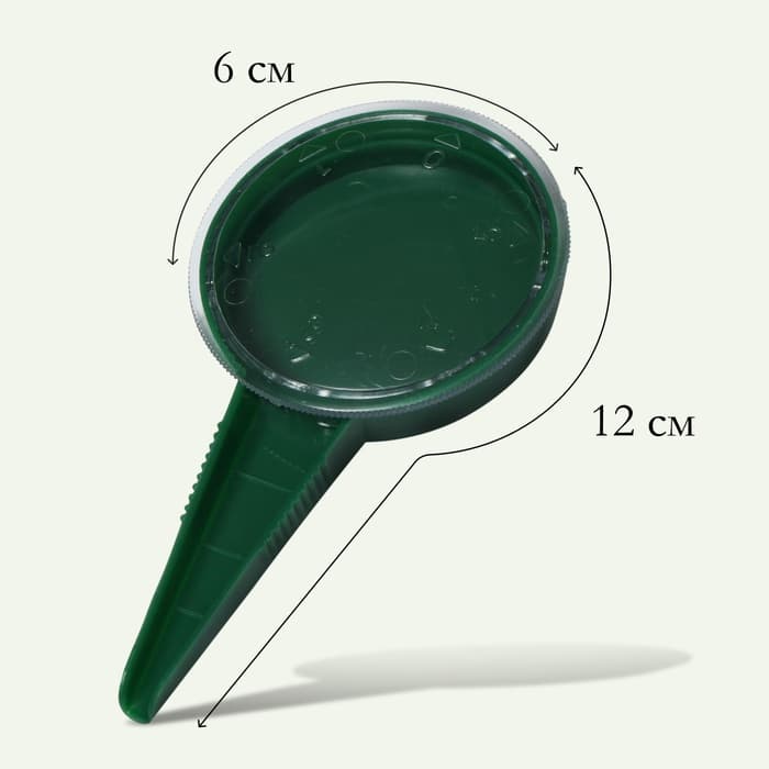 Сеялка для семян, ручная, для точечной посадки, длина 12 см, пластик