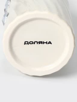 Аксессуары для ванной Доляна «Дерево», 4 предмета, дозатор 300 мл, мыльница, 2 стакана, белые