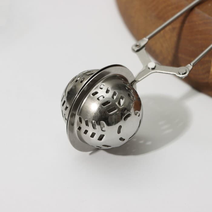 Ситечко для чая Доляна «Мята», 16.5 см, нержавеющая сталь, серебристое