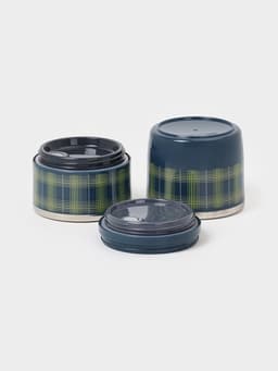 Ланч бокс TAKE IT EASY «Аланхе», 1.08 л, 2 уровня, нержавеющая сталь, синий