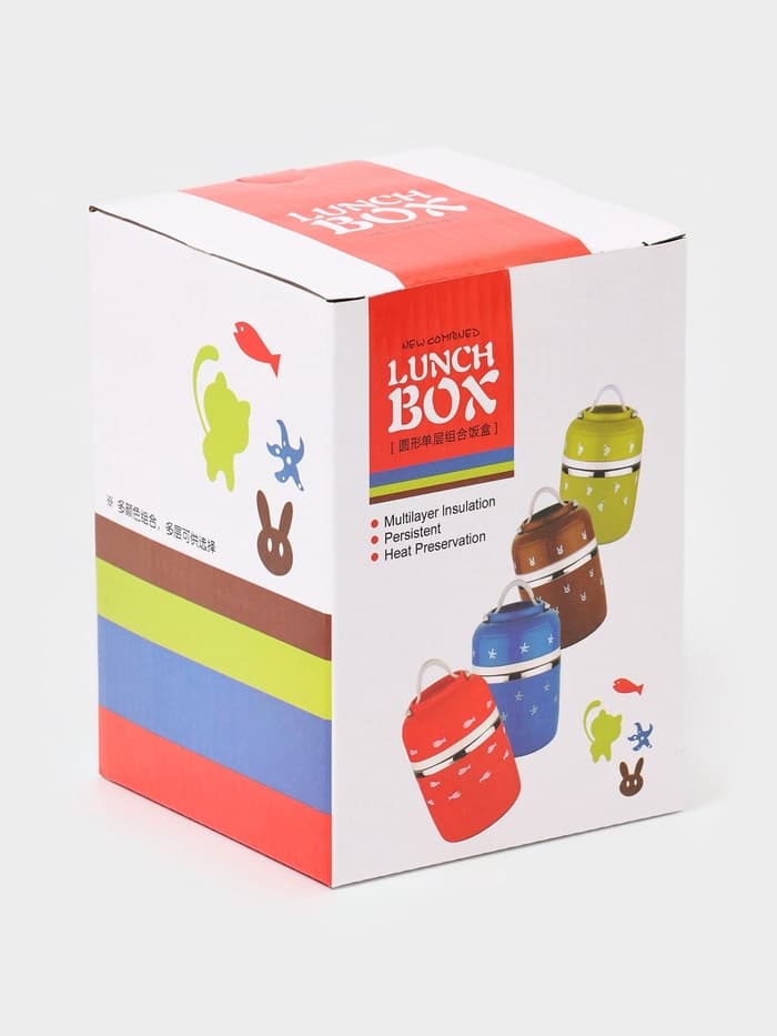 Ланч бокс TAKE IT EASY «Кот», 780 мл, сохраняет тепло 4 ч, нержавеющая сталь