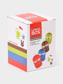 Ланч бокс TAKE IT EASY «Кот», 780 мл, сохраняет тепло 4 ч, нержавеющая сталь