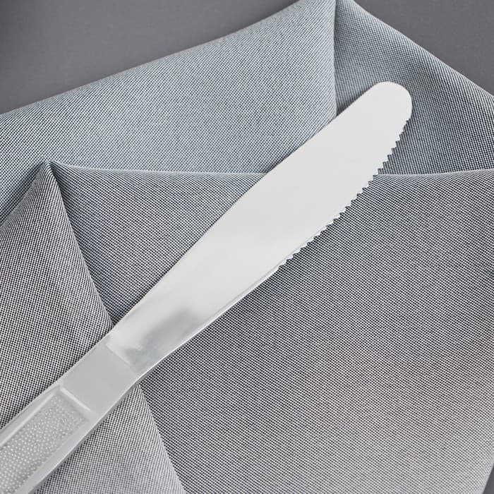 Нож столовый из нержавеющей стали Доляна «Пулкин», длина 20.6 см, толщина 2 мм, цвет серебряный