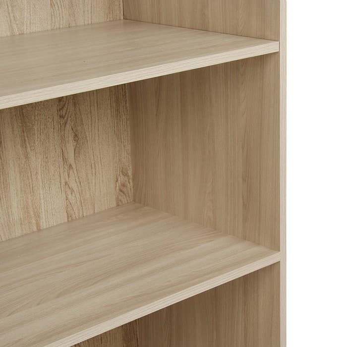 Шкаф открытый для документов «Клик Мебель. Герда», 800×404×1900 мм, цвет ясень шимо светлый