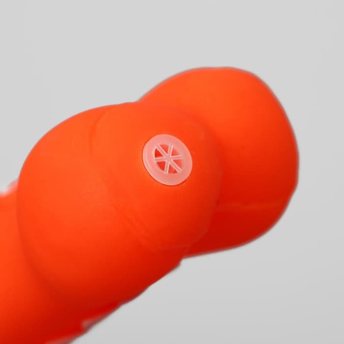 Игрушка для собак «Кость», 14 см, резиновая, с ручкой из каната, до 37 см, цвет МИКС