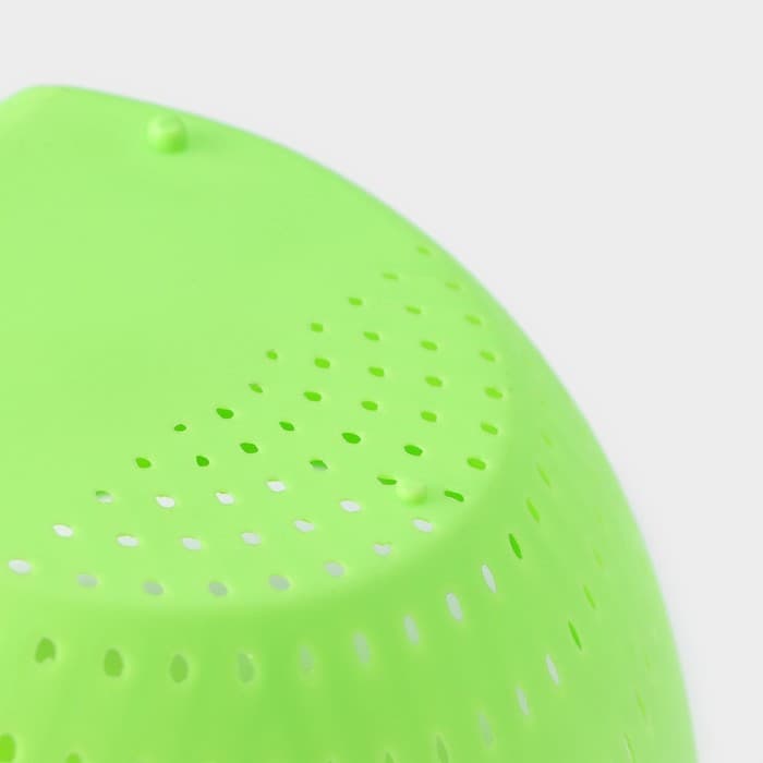 Дуршлаг кухонный Доляна «Сердце», d=20 см, с ручками, МИКС