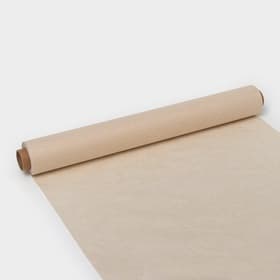 Бумага для выпечки марка «П», подпергамент, 38 см×25 м, плотность 45 г/м², бежевая