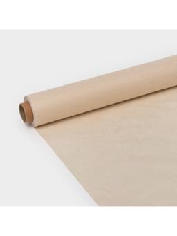 Бумага для выпечки марка «П», подпергамент, 38 см×25 м, плотность 45 г/м², бежевая