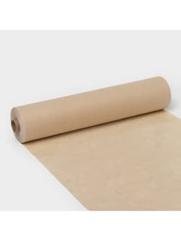 Бумага для выпечки марка «П», подпергамент, 38 см×100 м, плотность 45 г/м², бежевая