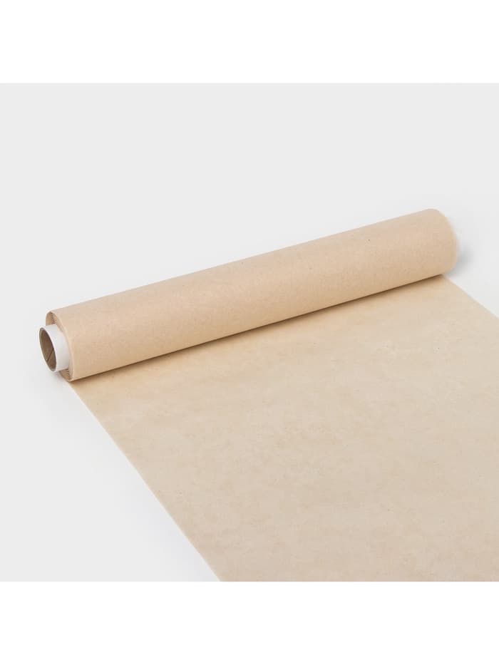 Бумага для выпечки марка «П», подпергамент, 30 см×50 м, плотность 45 г/м², бежевая