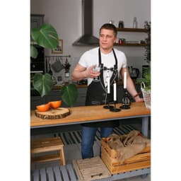 Фартук кухонный мужской «Доляна. Джентльмен», размер 60×70 см, рогожка 160 г/м²