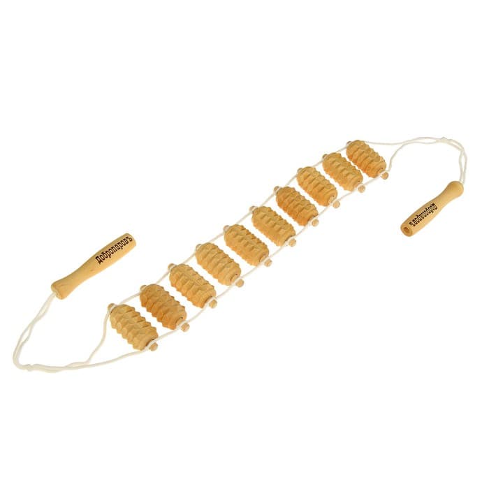Массажёр - лента, деревянный, универсальный, 10 звеньев