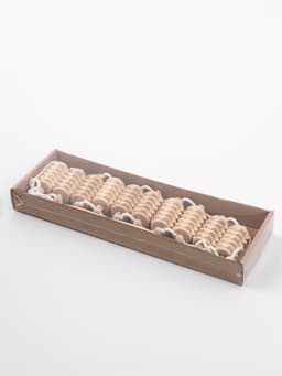 Массажёр - лента, деревянный, универсальный, 10 звеньев