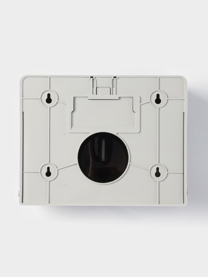 Диспенсер для бумажных полотенец в листах, пластиковый, чёрный