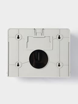 Диспенсер для бумажных полотенец в листах, пластиковый, чёрный