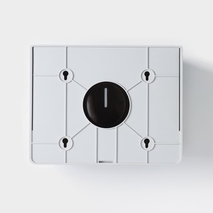 Диспенсер для бумажных полотенец в листах, пластиковый, чёрный