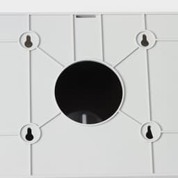 Диспенсер для бумажных полотенец в листах, пластиковый, чёрный