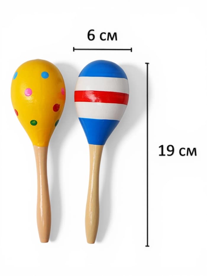 Игрушка музыкальная Маракас, МИКС