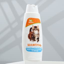 Шампунь распутывающий «Пижон», 250 мл, для кошек с длинной шерстью