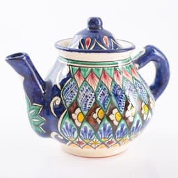 Чайник узбекский Риштанская Керамика, 700 мл, МИКС